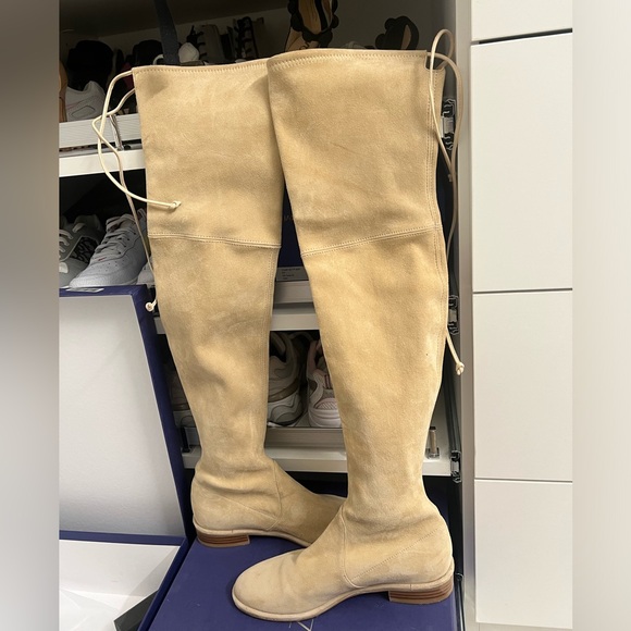 Stuart Weitzman Lowland over the knew boots 4M - Picture 8 of 14